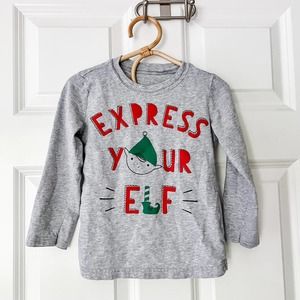 Carter's | Express Your-elf long-sleeve shirt | 3T